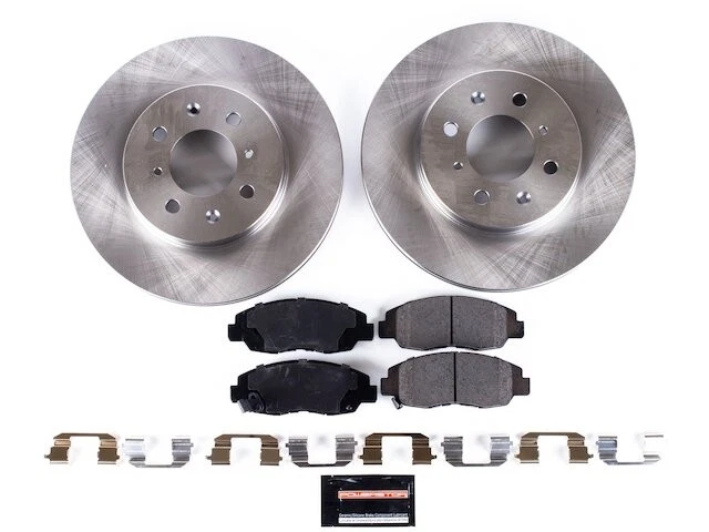 Kit de pastillas de freno delanteras y rotor para 96-05, 10-14 Honda Civic Insight GAS LX PC85V3 Foto 1 de 1
