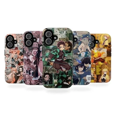 Anime Demon Slayer Phone Case,tanjiro, Zenitsu, Inosuke, Phone Case - Image 1 of 4
