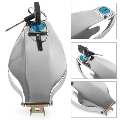 Motorcycle US Fuel Gas Tank Cap Cover Keys For Yamaha XS1100 XS650 XS500 XS850 Foto 1 de 4