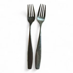2 Marshall fields CMS 18/8 stainless carl mertens flatware Salad Forks - Picture 1 of 3