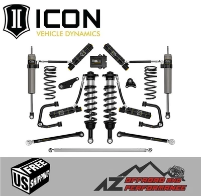 Kit de suspensión ICON 1.25-3" etapa de elevación 11 con tubular para Toyota Land Cruiser '24+ Foto 1 de 4