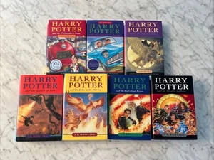 Harry Potter Complete Set: Hardcover Books 1-7 w/ Dust Jackets! - Bild 1 von 3