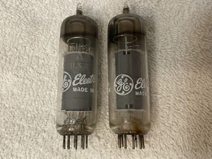 Lot of 2 GE 7189 Old Stock Tubes Tested on a B&K 667 Tester O Tops - Picture 1 of 6
