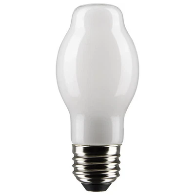 8 Watt BT15 LED - White - Medium base - 90 CRI - 2700K - 120 Volt - 24-Pack - Image 1 of 4