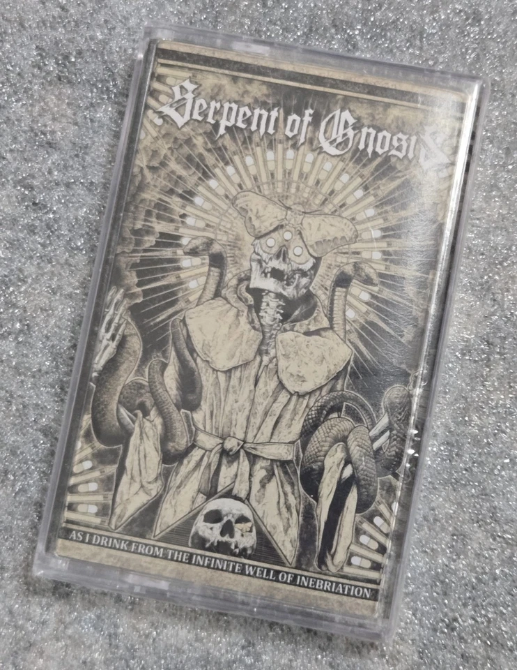 SERPENT OF GNOSIS As I Drink From The Infinite Well Of Inebriation Gold Tape  - Image 1 of 2