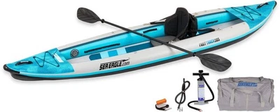 Kayak inflable Sea Eagle 385 ft paquete V-Bottom Pro Solo FastTrack™ Foto 1 de 2