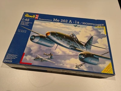 Messerschmitt Me 262 A-1a Nightfighter Model Plane Kit 1:48 Revell 04509 (1997) - Image 1 of 4