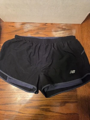 New Balance Ladies Running Shorts Black Size M Medium - Image 1 of 4