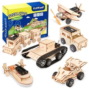 6-in-1 STEM Kits for Kids Age 8-12 Educational STEM Toys for Boys and Girls W... - Picture 1 of 7