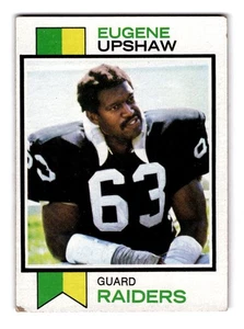 1973 Topps #50 Eugene Upshaw Oakland Raiders - Bild 1 von 2