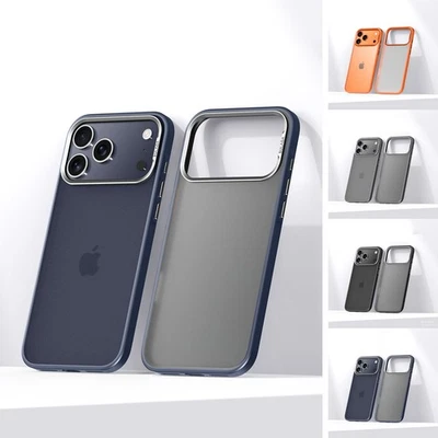 Funda de teléfono resistente mate translúcida a prueba de golpes para iPhone 17 Pro Max/17Pro/17 Foto 1 de 4