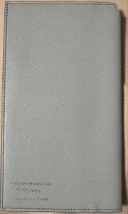 Porter x Hobonichi Weeks Cover Taccuino Passaporto Blu Pallido Usato KKK - Foto 1 di 3