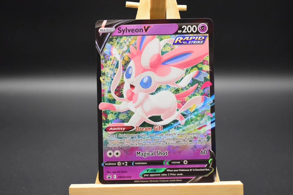 Sylveon V Swsh202 Swsh: Sword & Shield Promo Cards Holo - Image 1 of 2