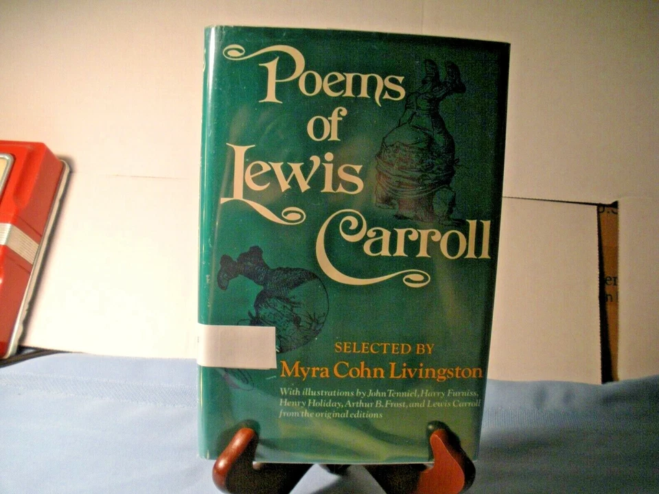 Poems Of Lewis Carroll  by Myra Cohn Livingston Hardcover/DJ. 1973 First Edition - Image 1 of 4