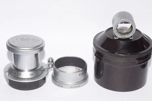 Leica Elmar 5cm 3.5 Red Scale LTM FISON SBOOI 5cm Finder - Picture 1 of 6