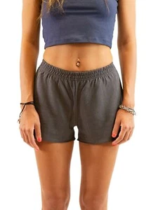 Hemp and Organic Cotton Jersey Casual Shorts - Running, Exercise, Workout Shorts - Picture 1 of 51
