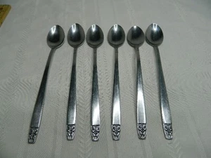 Rogers Co Edelstahl Eisteelöffel 6er Set Hergestellt in Taiwan - Bild 1 von 5