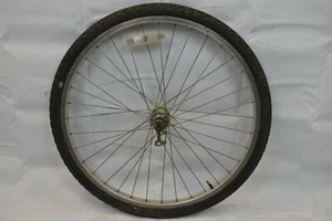 Weinmann 26" Front MTB Bike Wheel Maillard Hub Silver OLW100 36S AV USA Shipping - Picture 1 of 12