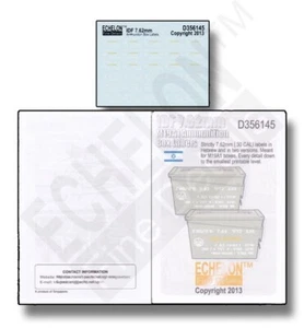 Echelon Fine (D356145) 1:35 IDF 7.62mm M19A1 Ammo Box Labels - Picture 1 of 1