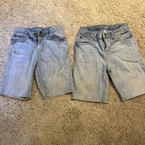 Boys Jean Shorts Cat & Jack Skinny Sz 12 Adjust Waist Spots Stains Play See Pics - Picture 1 of 9