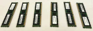 24GB RAM Micron MT36JSF51272PZ-1G4F1DD 2RX4 PC3-10600R 6 Sticks - Picture 1 of 4