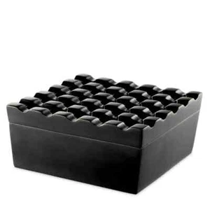 Eichholtz Deluxe Ashtray Gunmetal Bronze RRP: £195 - Picture 1 of 3
