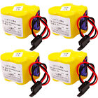 Pack de 4 batteries BR-2/3AGCT4A 6V pour machine FANUC A98L-0031-0025 A06B-6114-K504