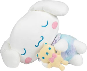 Hello Kitty and Friends Cinnamoroll 18-Inch Sleeping Plush with Bear Accessory - Picture 1 of 6