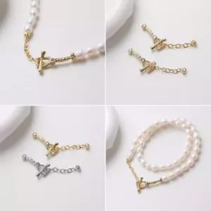 1set Triangle Toggle Clasp,Easy Close Clasp Connector for Bracelet/Necklace - Picture 1 of 9