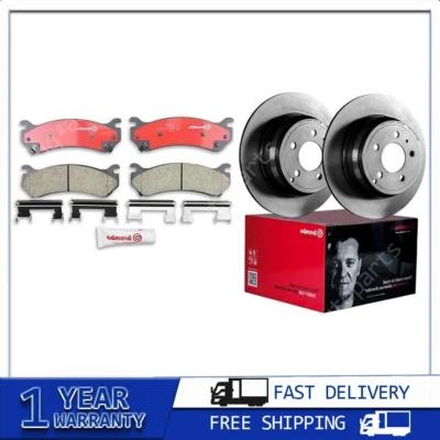 Pastillas de freno rotores de freno para Chevrolet Tahoe 2006 2005 2004 2003 2002 2001 2000 Foto 1 de 4