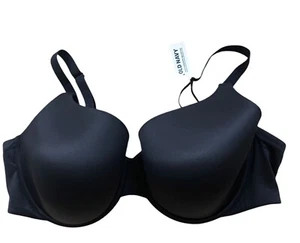Old Navy Womens Bra 46DDD NWT Black Solid Underwired Padded Opaque - Picture 1 of 8