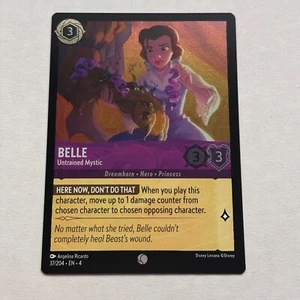 Belle 37/204 Disney Lorcana Ursula's Return Common Cold Foil Card NM - Bild 1 von 2