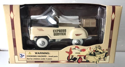 PEDAL POWER Vehicle Die Cast Metal 1:10 Scale NEW Express Service Golden Cargo - Image 1 of 4