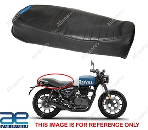 Front Seat Cover Black Fits For Royal Enfield Hunter 350CC AEs - Bild 1 von 9
