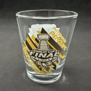 Pittsburgh Penguins NHL 2016 Stanley Cup Final Eastern Conference Shot Glass - Picture 1 of 2
