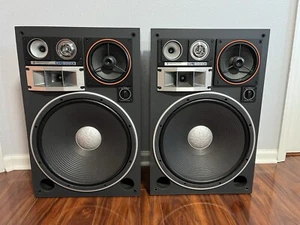 Vintage Pair Kenwood Kl-999X Speakers Good and Working - Picture 1 of 24