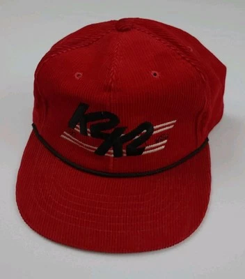 Vintage K2 Ski USA Corduroy Hat Vtg Rare Snow Board Skate Sport 80s 90s Cord - Image 1 of 4