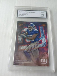 Odell Beckham Jr. 2014 Topps VALOR Rookie PGA 10 Giants DOLPHINS - Picture 1 of 2