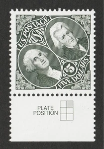 1994-95 USA Sc# 2592 - $5 Historical Figures.. MNH Cv$8.00 - Picture 1 of 1