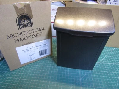 1 Architectural Mailboxes Genuine OEM 2681P Marina Wall Mount Mailbox Pewter NEW - Image 1 of 4