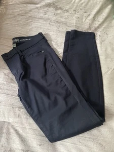 "Pantalones de mezclilla New York and Company azul marino Soho Crosby ajustados 2 entrepiernas 29,5""" - Imagen 1 de 6