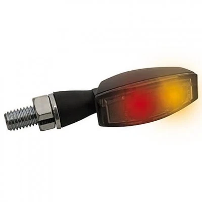 HIGHSIDER LED Rück- Bremslicht Blinker Einheit BLAZE schwarz getönt - Bild 1 von 3