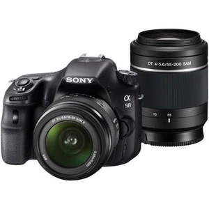 Sony 58 Double Zoom Kit Dt 18-55Mm Sam Ii 55-200Mm Slt-A58Y - Picture 1 of 6