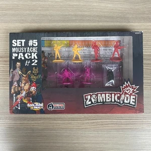 ZOMBICIDE SET 5 MOUSTACHE PACK 2 GAME EXPANSION CMON GAMES ZOMBIES BOARD GAME - Picture 1 of 4