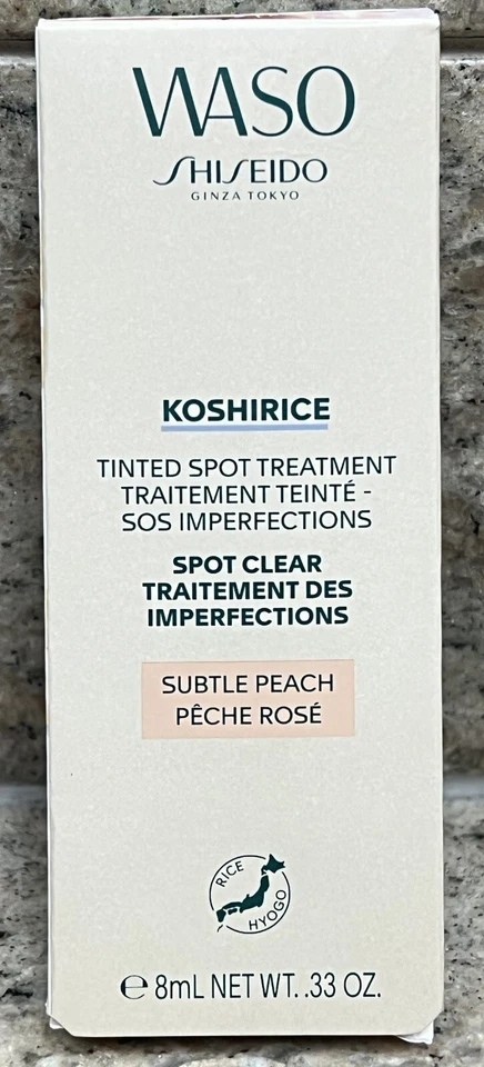 Тонированное средство от пятен WASO Shiseido Tokyo Koshirice — тонкий персик — прозрачное пятно - Изображение 1 из 1