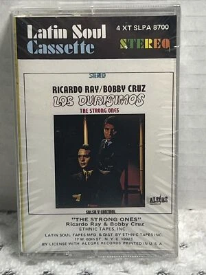 BOBBY CRUZ / RICARDO RAY "LOS DURISIMOS"THE STRONGS /ALEGRE/ CASSETTE NEW SEALED - Image 1 of 4