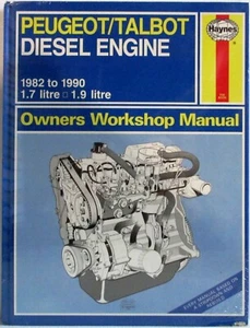 Haynes - Peugeot / Talbot Diesel Engine (1982 to 1990) Owners Workshop Manual - Bild 1 von 7