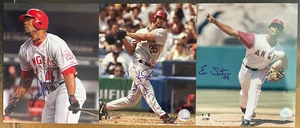 (3) Anaheim Angels Signed 8x10 Photos - Kendrick Kotchman Santana - Picture 1 of 4