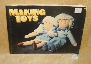 MAKING TOYS PB BOOK PUBLISHED TO ACCOMPANY BBC TV SERIES RARE 1975 70s RETRO - Imagen 1 de 6