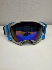 Oakley splice blue & Gray Snow Ski Snowboard goggles - Snowmobile - Picture 1 of 12